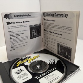 Shape Shifter TurboGrafx Super CD Turbo Duo Tested Complete CIB