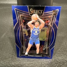 2024-25 Panini Select - Concourse Enrique Freeman #80 Blue (RC)