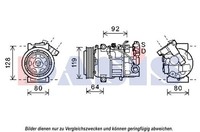 AKS Dasis Kompressor, Klimaanlage 852612N FüR Renault