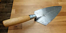 Vintage Marshalltown 19-11 Brick Trowel - Wood Handle - USA