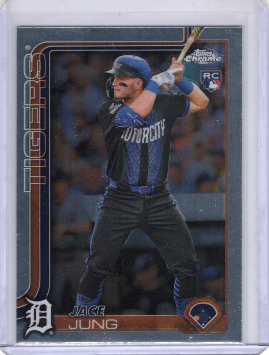 2025 Topps Chrome - Jace Jung #225 RC