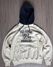Vintage Polo Jeans Co Hoodie Ralph Lauren After Hood XL Embroidered