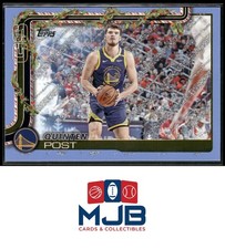 2025-26 Topps Holiday Quinten Post Light Blue and White Glitter Holiday #H110