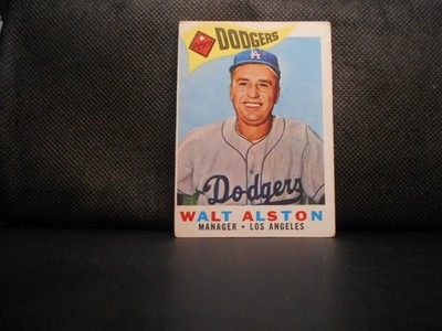 1960 Topps Set-Break #212 Walter Alston Mg FREE SHIPPING