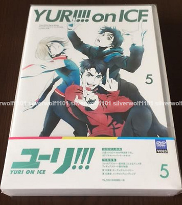 New Yuri on Ice Vol.5 First Limited Edition DVD+Paper Doll