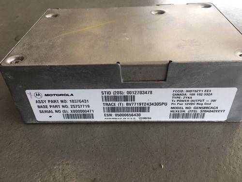 Módulo receptor de comunicación Cadillac STS 2005-2008 Motorola OnStar OEM - Imagen 2 de 7