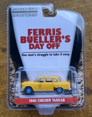 Greenlight Ferris Bueller s 1980 Checker Taxicab CHASE!
