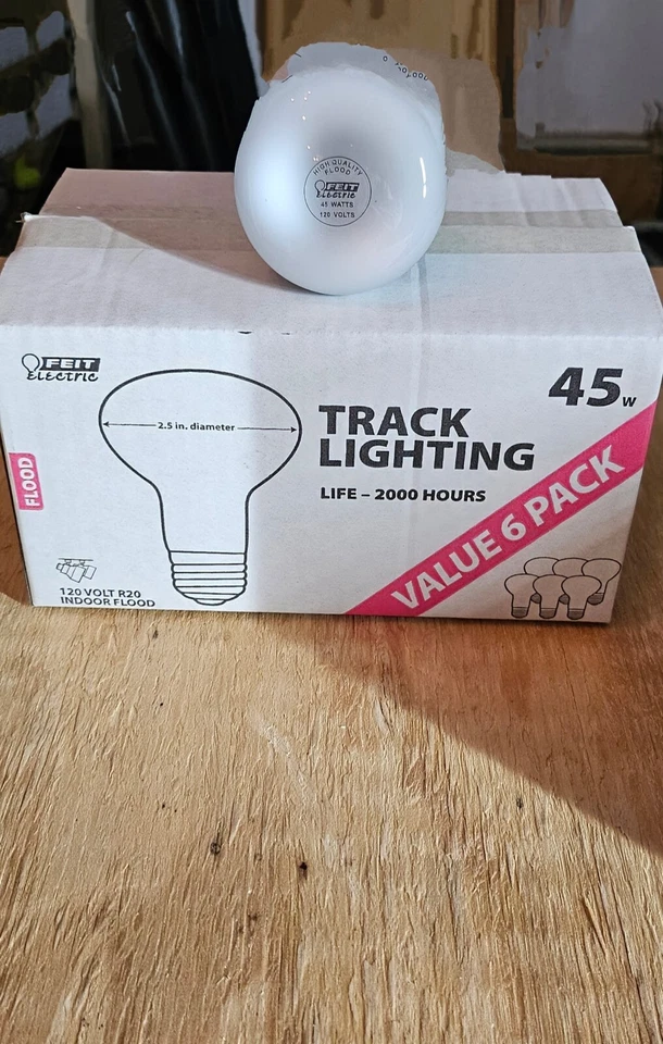 Feit 45w R20 E26 White Soft white 12-pack (2 6-pks) - Image 2 of 3