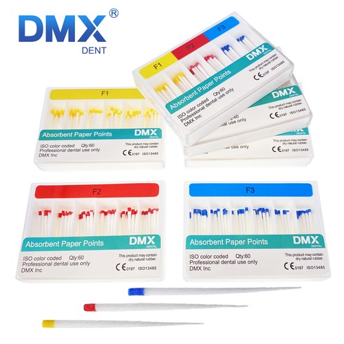 DMXDENT Dental Gutta Percha Points/Absorbent Paper Points Endodontic Root Canal - Picture 13 of 43