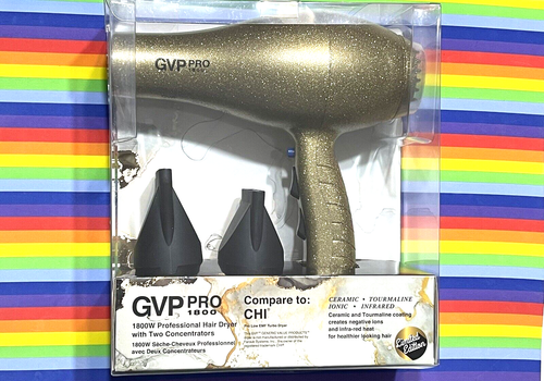 Generic Value Product 1800W GOLD Pro Hair Dryer Compare to CHI Pro Low EMF Turbo - Picture 15 of 17