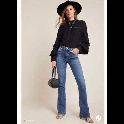 Citizens of Humanity x Anthro Emannuelle Slim Bootcut Jeans
