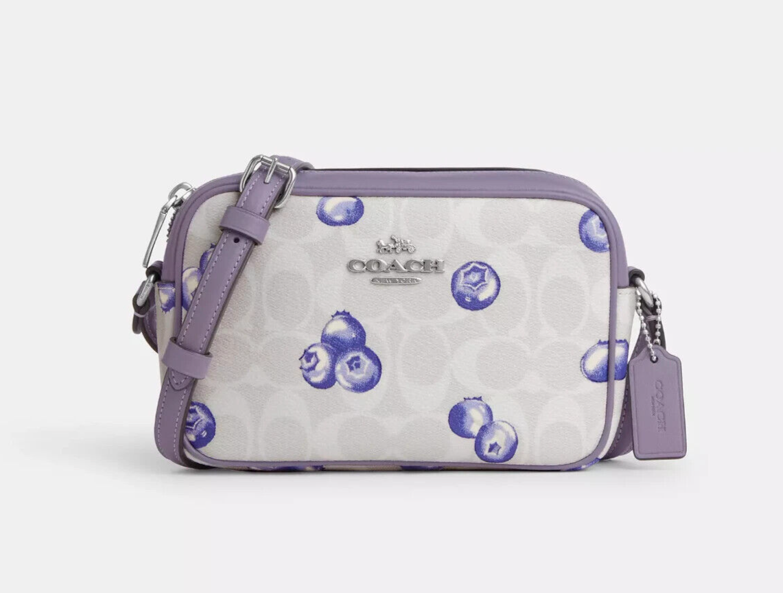 国内即発COACH ブルーベリー ミニ ジェイミーカメラバッグ CR176 楽天市場】COACH ブルーベリー ミニジェイミーカメラバッグ