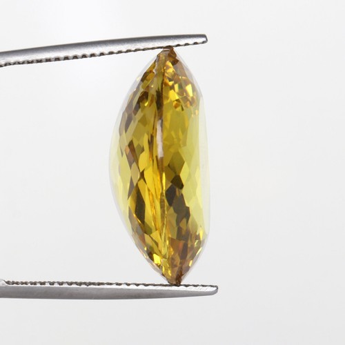 Ring Size Stone 28. Carat Loose Gemstone Yellow Citrine Oval Cut Gemstone - Picture 4 of 6