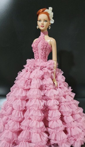 OOAK PRINCESS STYLE FOR TONER 22 INCH AMERICAN MODEL DOLL - Picture 5 of 22