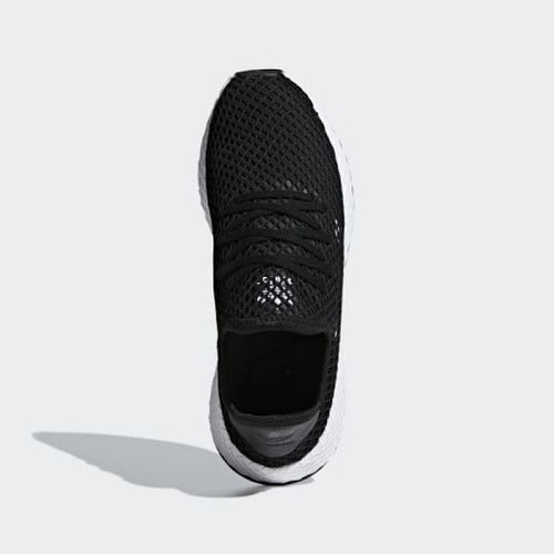 ADIDAS ORIGINALS DEERUPT RUNNER BLACK/WHITE MEN'S SIZE 12 NEW - Picture 7 of 10