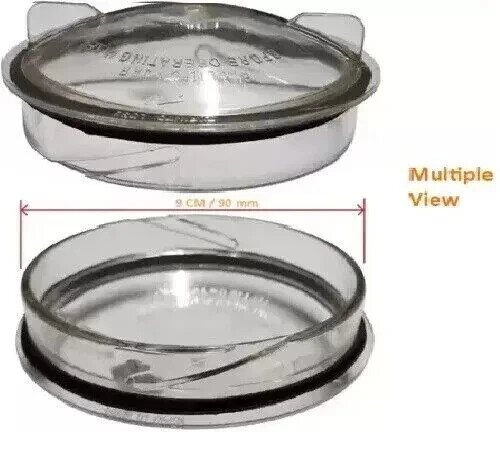 Preethi Mixer Eco Plus OLD MODEL (400ML ) Lid/Cover with Gasket - Picture 1 of 2