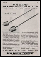 1944 True Temper Cleveland Ohio Star No. 4 Shovel American Fork Hoe Co. Print Ad