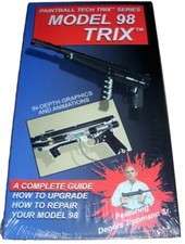 Tippmann Model 98 Paintball Gun TECH TRIX VIDEO VHS Repair tricks parts kit tech