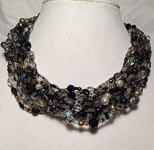 QVC Joan Rivers TORSADE, Multi Strand Necklace, Czech ...