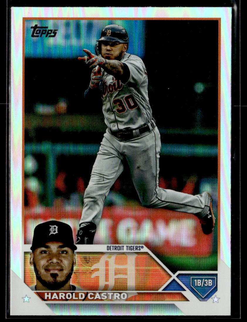 2023 Topps #126 Harold Castro Rainbow Foil MNT