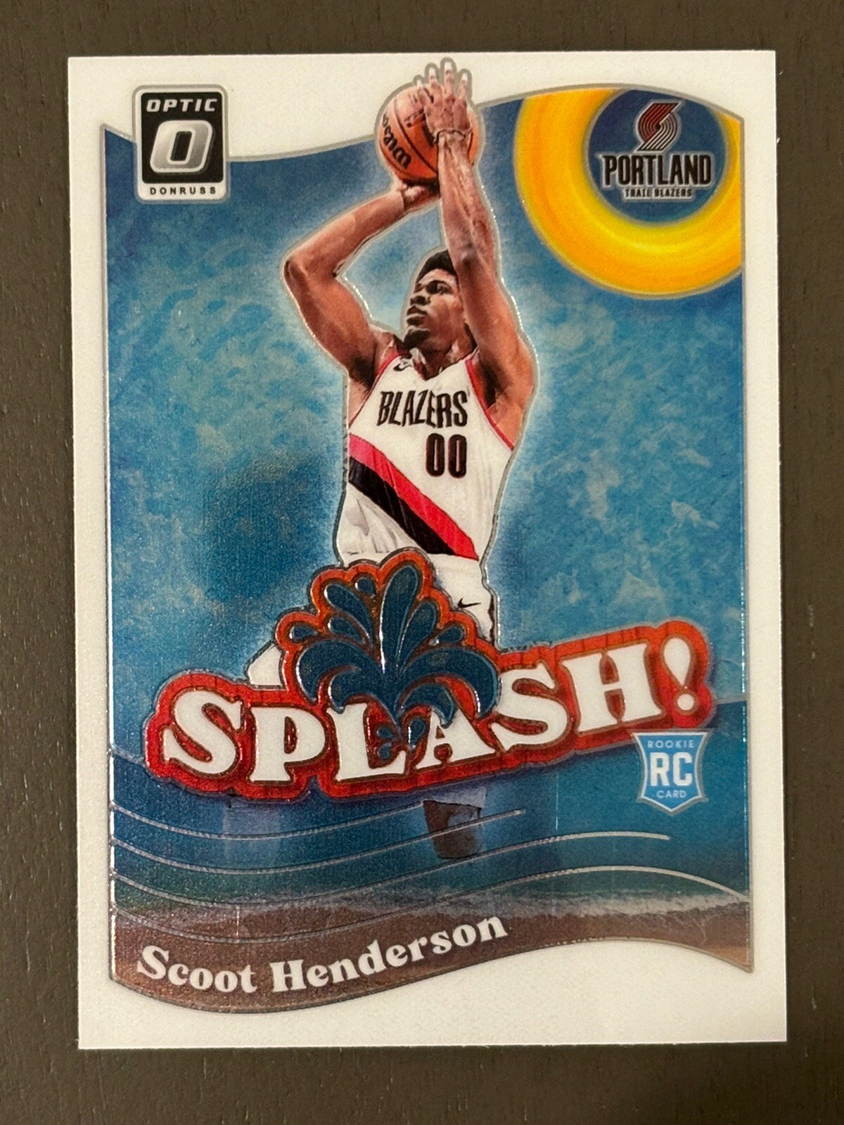 2023-24 Panini Donruss Optic - Splash #15 Scoot Henderson (RC) Blazers