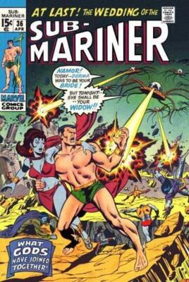 Sub-Mariner (1968) #  36 (5.0-VGF) 1971