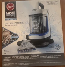 Hoover ONEPWR Spotless GO Cordless Portable Carpet Cleaner, White - Kit BH12001