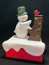 2018 Hallmark Snow Many Memories Piano Snowman