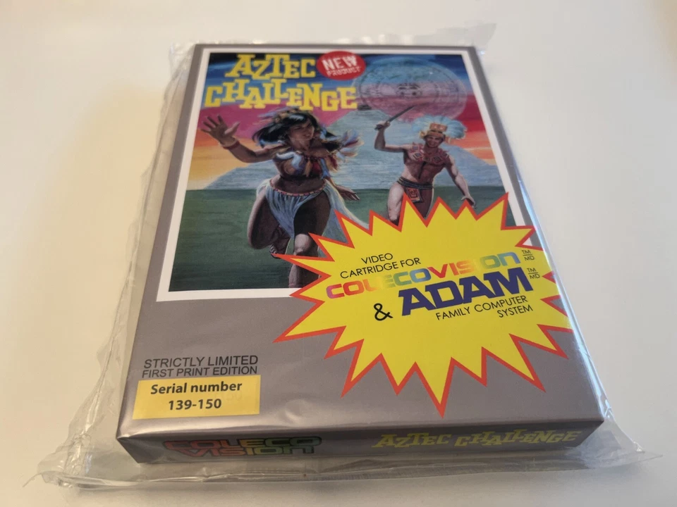 AZTEC CHALLENGE CBS COLECO VISION NEU/NEW - Bild 1 von 4