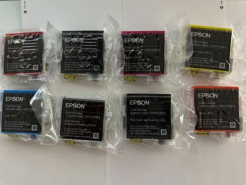 Genuine Epson 324 ink set 8 Cartridges T324 for SureColor P400 - 第 1/2 張圖片