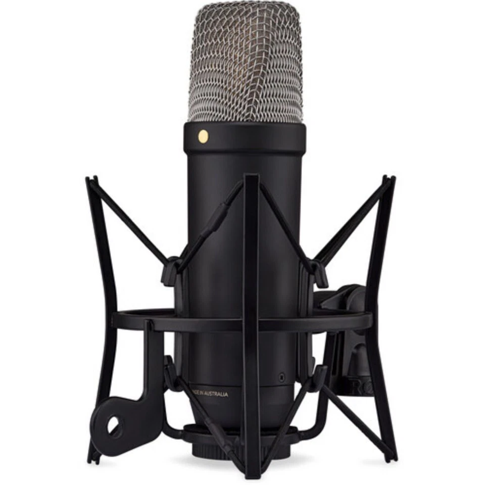 Rode NT1(Black) 5th Generation Hybrid Studio Condenser Mic with Mic Stand Bundle - Image 4 of 4