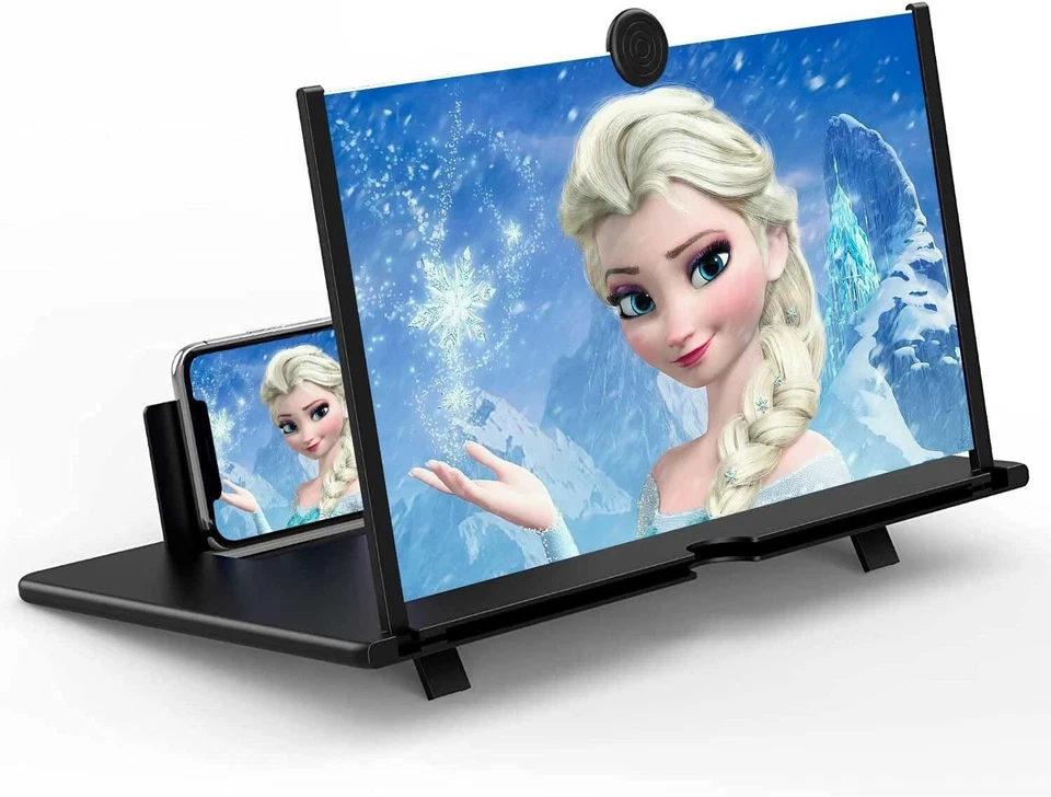 Cell Phone Screen Magnifier 3D HD 18 Inch Foldable Visual Enhancer for Smartp... - Image 4 of 4
