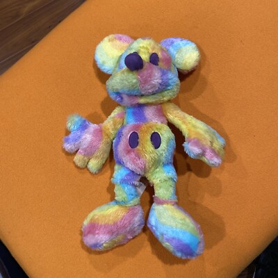 RARE 16” Disney Parks Rainbow Splash Of Color Pastel Tie Dye Mickey ...