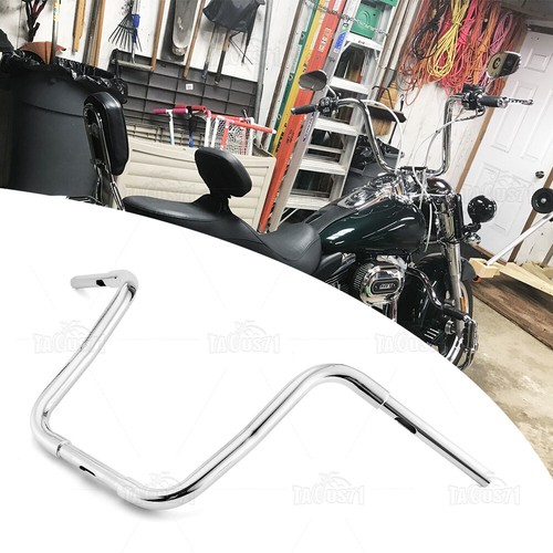 Chrome 14" Ape Hanger Bar Handlebar For Harley Dyna Road King Touring