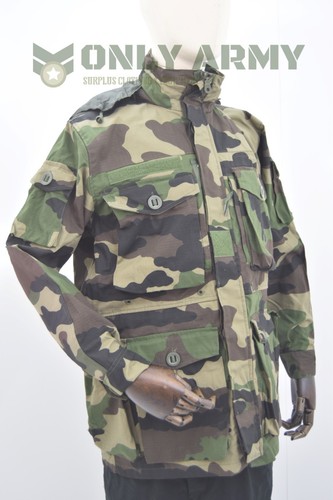 French Army CCE Camo Jacket Smock Woodland Ripstop HIGH QUALITY Felin T4 / F4 - Picture 8 of 12