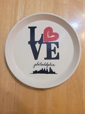 Cambro Camtray Round 11 Inch   L❤️VE Philadelphia Made In USA Tray Trinket Dish 