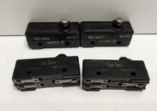 LOT OF 4 GUARANTEED MICRO-SWITCH 15A 480V BASIC LIMIT SWITCH BZ-2RD