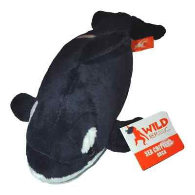 Wild Republic Sea Critters Orka Stuffed Plush Animal Whale