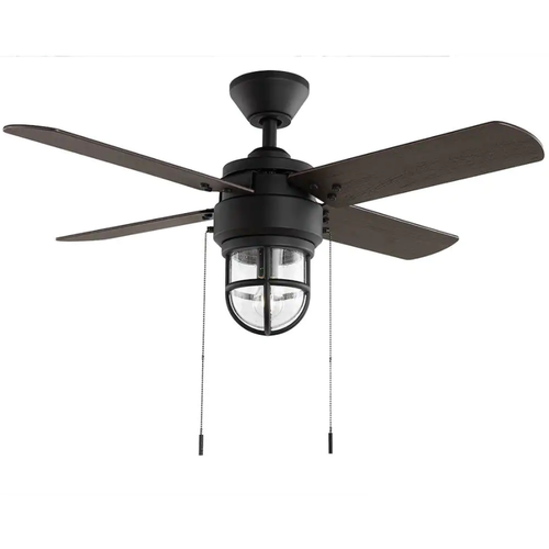 Outdoor 44" Small Nautical Ceiling Fan Cute Patio Porch Light Coast Gazebo Lanai - Bild 2 von 2