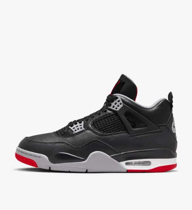 靴 Nike Air Jordan 4 Retro Bred Reimagined Jordan 4 Retro Bred Reimagined Men's - FV5029-006 - US