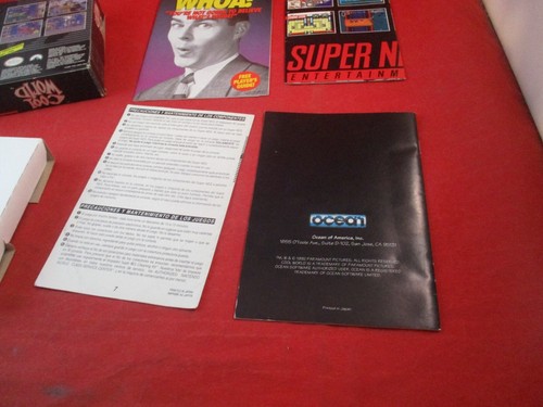 Cool World (Super Nintendo SNES) COMPLETO con Caja Manual Juego FUNCIONA! - Imagen 17 de 21