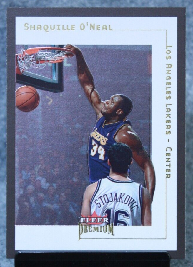 Shaquille O'neal 2001-02 Fleer Premium Card #132