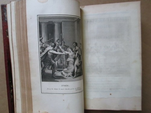 OEUVRES DE CREBILLON, 1818. 2 volumes complet bien reliés. - Bild 5 von 12
