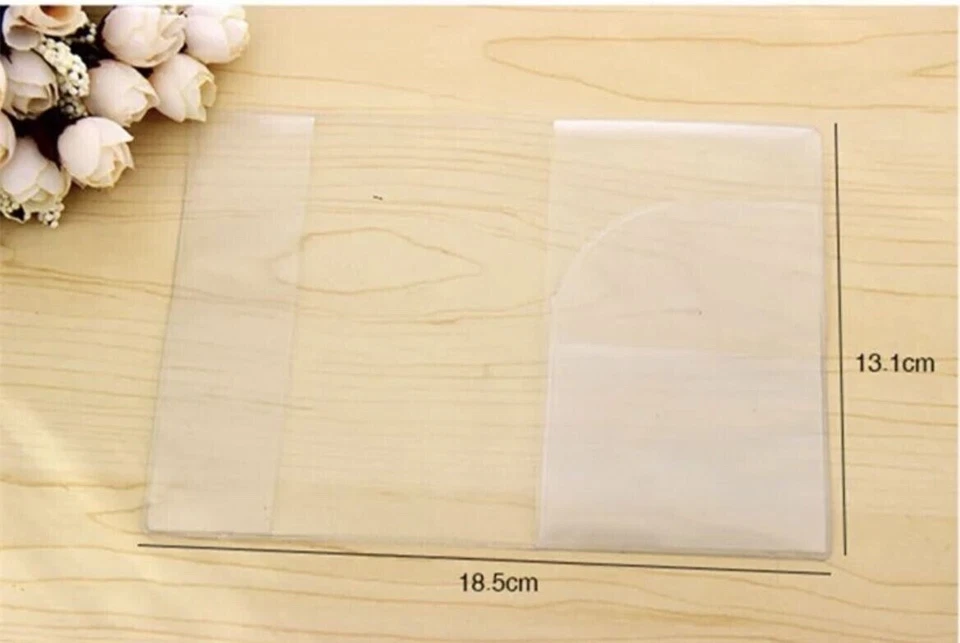 Funda protectora para pasaporte transparente impermeable - Imagen 2 de 4