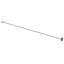 Naiture 36'' Standard Stainless Steel/Aluminum Shower Rod Ceiling Support