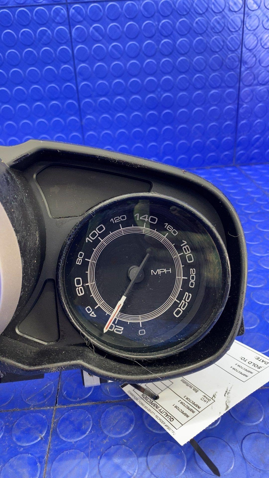 2012-2014 FERRARI CALIFORNIA MPH DIGITAL DISPLAY SCREEN GAUGE CLUSTER *STICKY*
