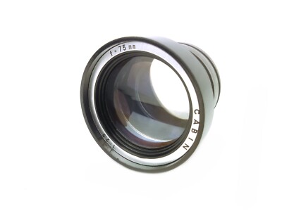 Cabin 75mm f/2.5 Projektorobjektiv - 35mm Gewinde Mount - Near Mint Condition