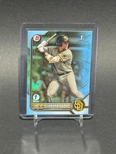 2022 Bowman First Edition #BD-143 Lamar King Jr. 1st Bowman Sky Blue San Diego