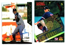 Nathan Minchey Autograph, Boston Red Sox, Signature Rookies #36 (1995)