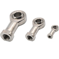 304 Stainless Steel Female Rod End Bearing Rose Joint Right Thread&Left Thread
